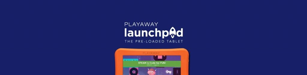 Playaway launchpad hero section