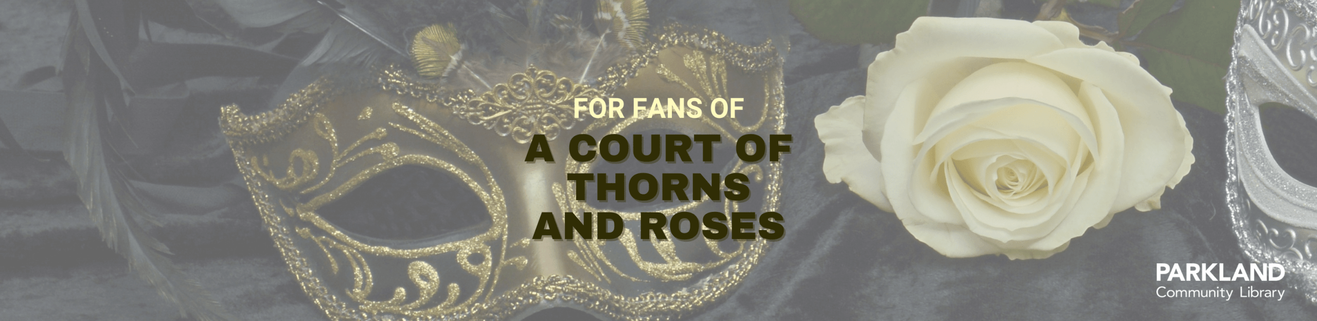 Thrones and roses banner