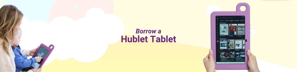 Borrow tablet banner