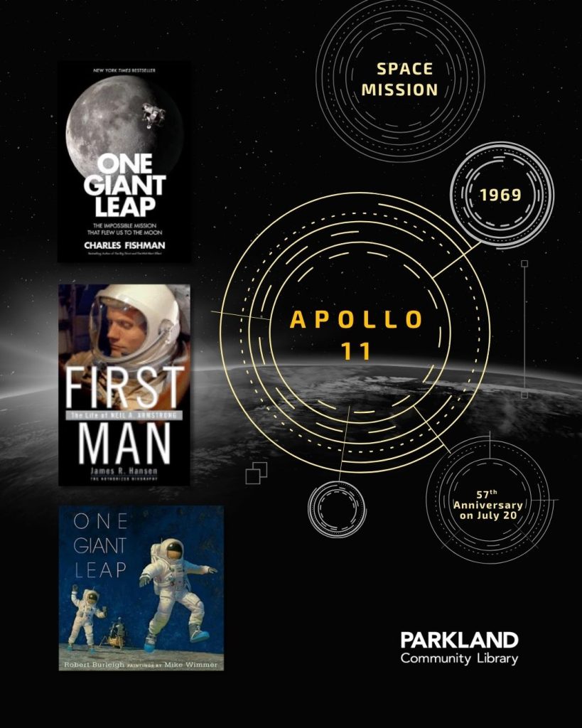Decorative title: Apollo 11