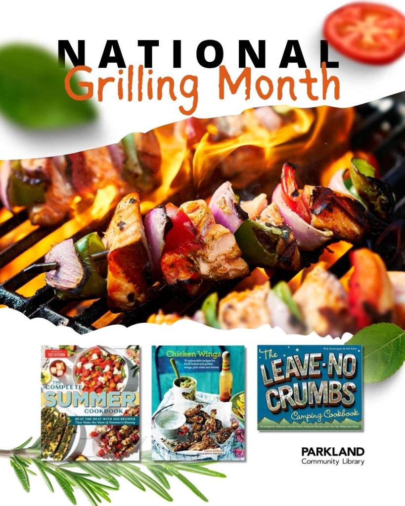 Decorative title: National Grilling Month