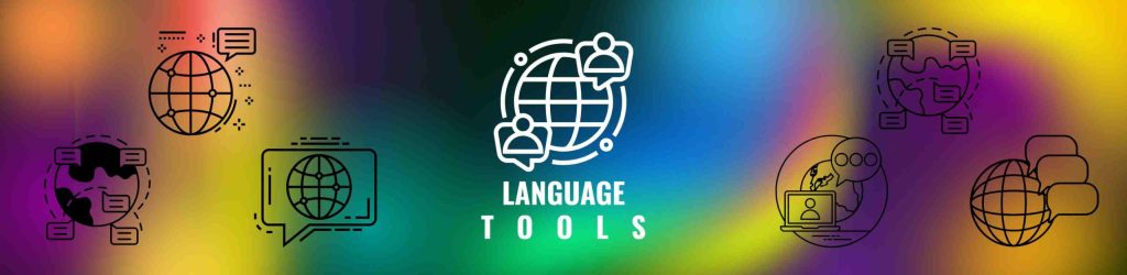 Language tools hero banner