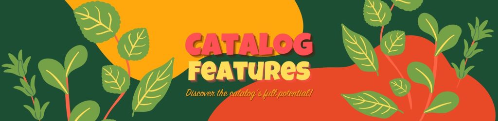 Catalog feature hero banner