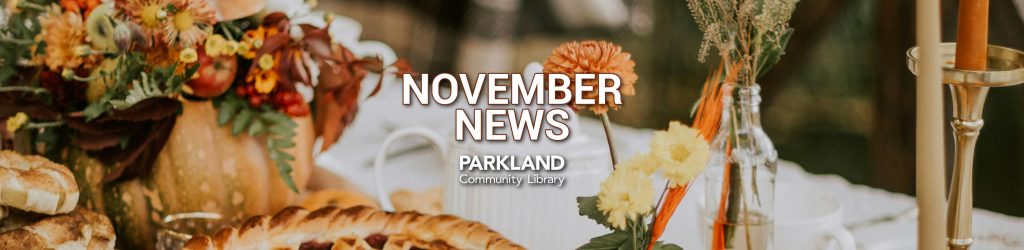 November Blog Banner, Set table