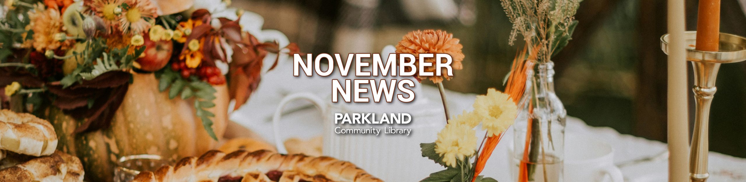 November Blog Banner, Set table