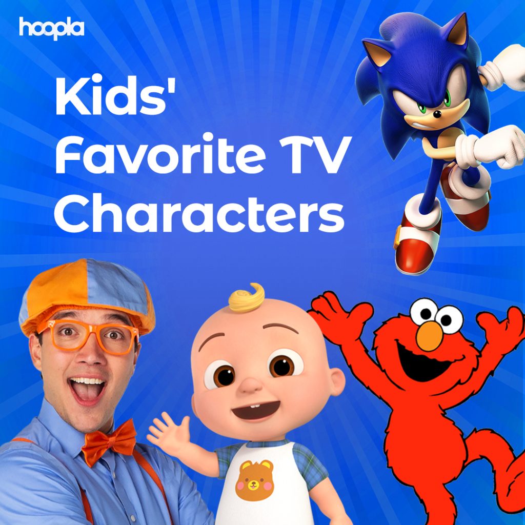 Kids - Favorite TV Characters by hoopla
