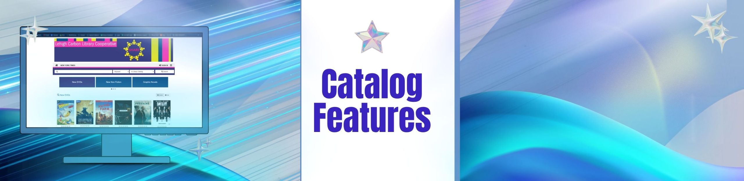 Title Banner: Catalog Features
