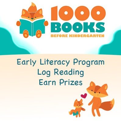 logo, 1000 Books Before Kindergarten
