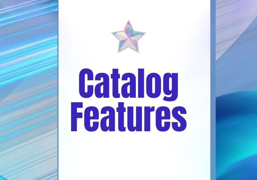 Title Banner: Catalog Features